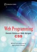 Web Programming; Desain Halaman Web dengan CSS;