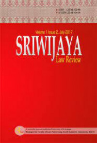 Image of Sriwijaya Law Review