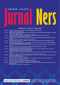 Jurnal Ners (Ners Journal) (Terakreditasi SK Kemenristek/BRIN No. 85/M/KPT/2020)