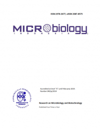Microbiology Indonesia (Terakreditasi A, No. 040/P/2017)