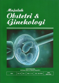 Majalah Obstetri dan Ginekologi (terakreditasi SK Dirjen Dikti No. 58 DIKTI/Kep/2013)
