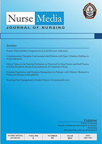 Nurse Media Journal of Nursing (Terakreditasi DIKTI, Internasional)