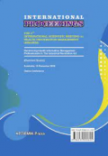 International Proceedings The Second International Scientific Meeting On Health Information Management (ISMoHIM) 