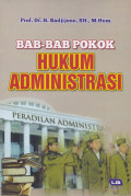 Bab-Bab Pokok Hukum Administrasi