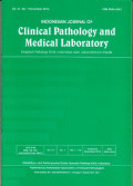 Indonesian Journal of Clinical Pathology and Medical Laboratory: Majalah patologi klinik Indonesia dan laboratorium medik (Akreditasi No. 66b/DIKTI/KEP/2011)