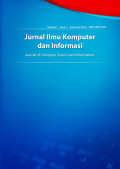 Jurnal Ilmu Komputer dan Informasi (journal of computer science and information) SK: 60/E/KPT/2016 13 November 2016