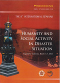Proceeding The 8th International Seminar : Humanity And Social Activity In Disaster Situation