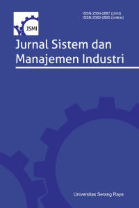Image of Jurnal Sistem dan Manajemen Industri
