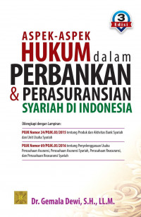 Image of Aspek-aspek hukum dalam perbankan & perasuransian syariah di Indonesia