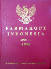Image of Farmakope Indonesia Edisi IV 1995