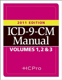 ICD-9-CM Manual Volumes 1,2,3