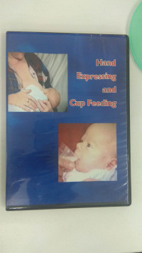 Image of Hand Expressing and Cup Feeding