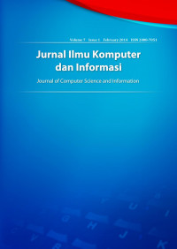 Jurnal Ilmu Komputer dan Informasi (journal of computer science and information) SK: 60/E/KPT/2016 13 November 2016