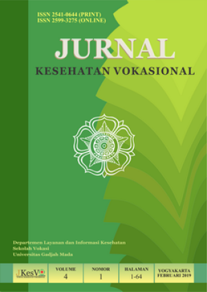 Image of Jurnal Kesehatan Vokasional