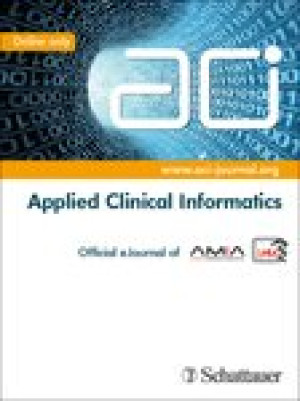 Image of Applied Clinical Informatics