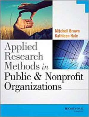 Image of Applied Research Methods in Public & Nonprofit Organizations
