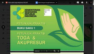 Image of Buku Saku 1 Petunjuk Praktis Toga dan akupresur