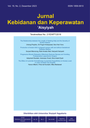 Image of Jurnal Kebidanan dan Keperawatan Aisyiyah