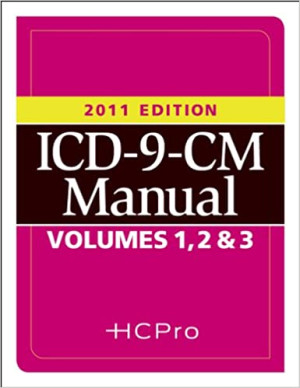Image of ICD-9-CM Manual Volumes 1,2,3