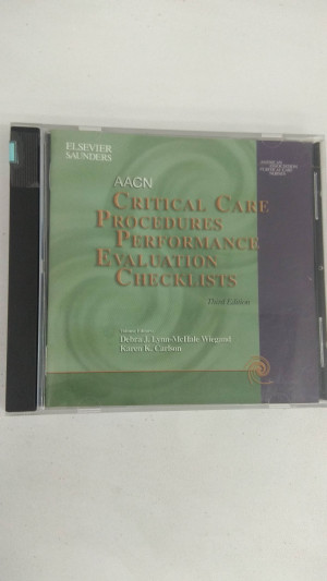 Image of AACN Critical Care Procedures Performance Evaluation Checklists, third ed.
