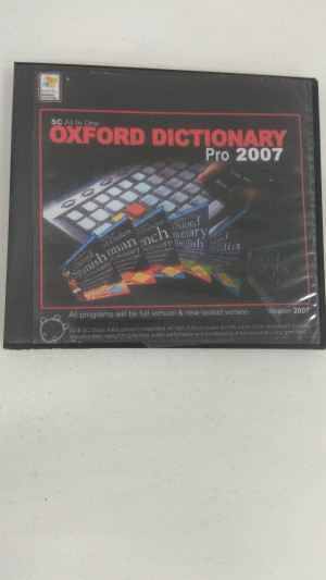 Image of Oxford Dictionary Pro 2007