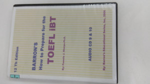 Image of Barron's How to Prepare for the TOEFL iBT [Audio Recording] 12th Ed , Audio CD 9