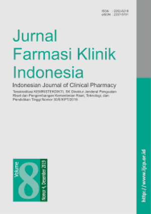 Image of Jurnal Farmasi Klinik Indonesia