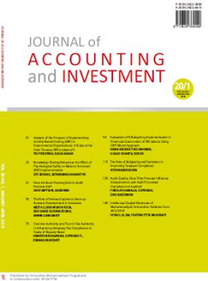 Image of Journal of Accounting and Investment