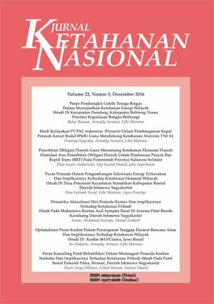 Image of Jurnal Ketahanan Nasional