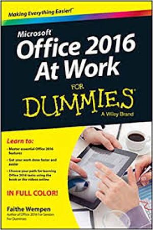 Image of Microsoft Office 2016 at Work for Dummies