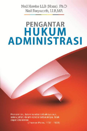 Image of Pengantar hukum administrasi