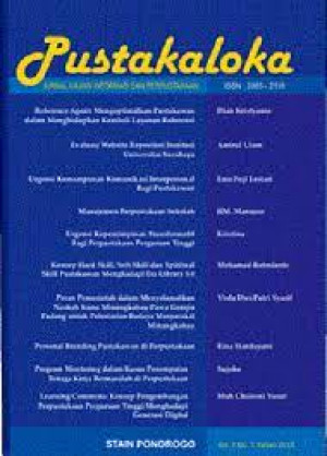 Image of Pustakaloka: Jurnal Kajian Informasi dan Perpustakaan