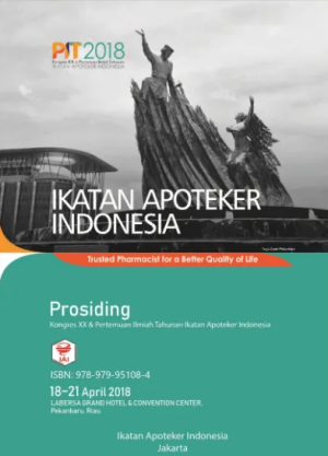 Image of Prosiding Kongres XX dan Pertemuan Ilmiah Tahunan Ikatan Apoteker Indonesia: Tema 