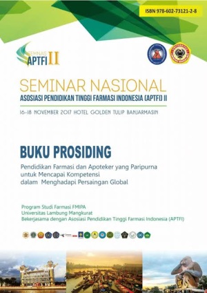 Image of Prosiding seminar nasional Asosiasi Pendidikan Tinggi Farmasi Indonesia (APTFI) II
