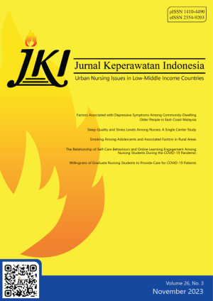 Image of Jurnal Keperawatan Indonesia (Terakreditasi Ditjen DIKTI No: 164/E/KPT/2021, Sinta 1)