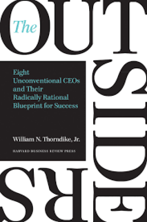 Image of The Outsiders: Eight Unconventional CEOs and Their Radically Rational Blueprint for Success